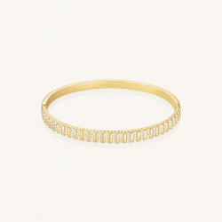 Rosefield Striped Pave Bangle JBSBG-J1287 - 59412