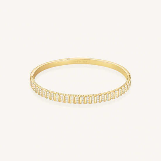 Rosefield Striped Pave Bangle JBSBG-J1287 - 59412