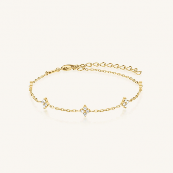 Rosefield Crystal Star Bracelet - 59416