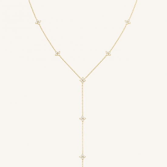 Rosefield Crystal Star Necklace JNDLG-J1357 - 59417