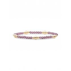 Sparkling jewels Bold Mix Armband Aubergine Quartz BLK01G-G59 - 59432