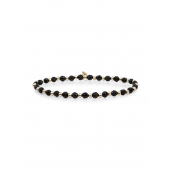 Sparkling jewels Interstellar Armband Onyx SBG-GEM07-3MM-MIX - 59433