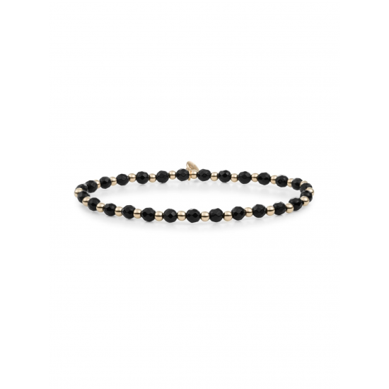 Sparkling jewels Interstellar Armband Onyx SBG-GEM07-3MM-MIX - 59433