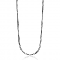 Zinzi zilveren slangen collier 1,5mm breed ZISL15-45 45cm - 59440