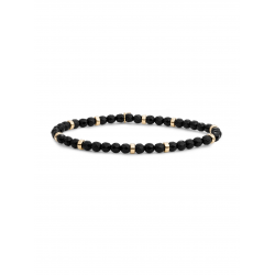 Sparkling Jewels Roundel Interstellar Armband Onyx - 59447