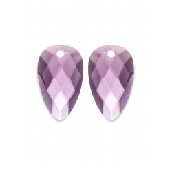 Sparkling Jewels Oorbel Edelstenen Blossom Aubergine Quartz - 59449