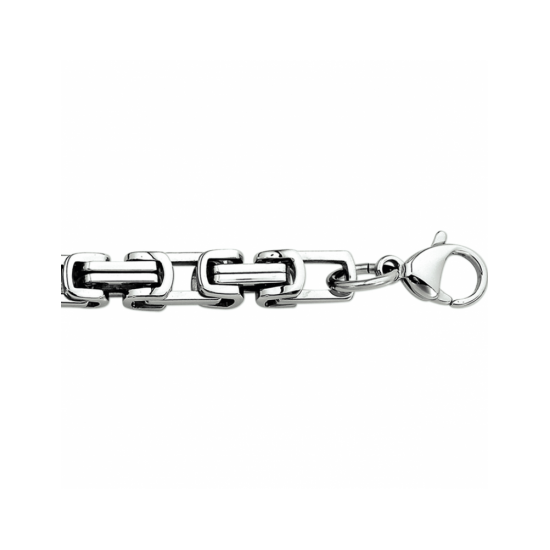 Stalen armband met konings 7,0 mm - 57350