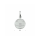 zilveren hanger voetbal - 55624