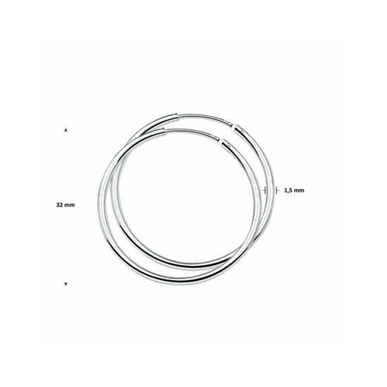 oorringen ronde buis - 56969