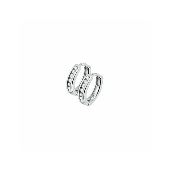klapoorringen zirkonia - 57045