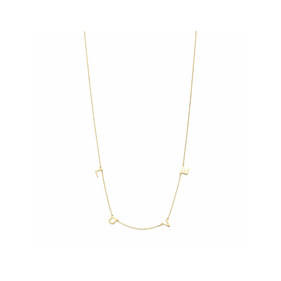 Gouden collier love 38 â?" 40 â?" 42 cm - 55074