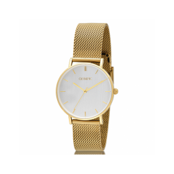 Olympic OL66DDD007 SAM Horloge - Staal - Double - Wit - Index - 58284