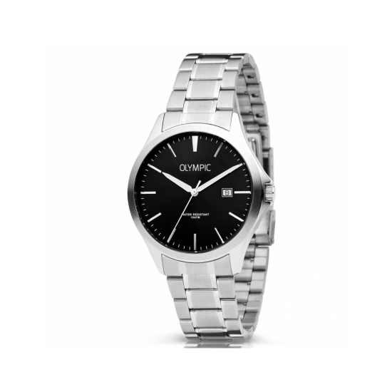 Olympic OL72HSS247 ROBIN - Horloge - Staal - Zilverkleurig - 40mm - 59113