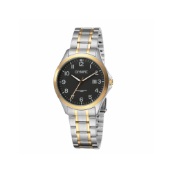 Olympic OL72HSS398B Robin Horloge Heren Staal 40mm - 57682