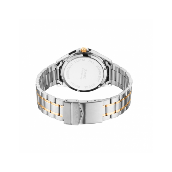 Olympic OL72HSS398B Robin Horloge Heren Staal 40mm - 57682