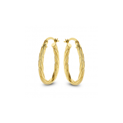 Swing Jewels Classic Twisted Oval Hoops Oorbellen SWEE10308-Y - 57709 Swing Jewels Classic Twisted Oval Hoops Oorbellen SWEE10308-Y - 57709