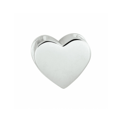 Zilveren hanger hart - 56053