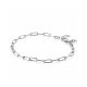 ZINZI zilveren paperclip schakel armband 3,5mm breed ZIA2202 - 59439