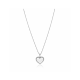 ZINZI zilveren hanger hart met parelrand voor gravure ZIH2653 (zonder collier) - 58985