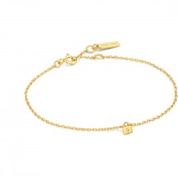 ANIA HAIE  Goudkleur Under Lock & Key Bracelet 16,5 – 18.5cm - 48777