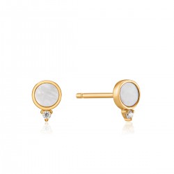 ANIA HAIE Mother of Pearl Stud Earrings S - 46164