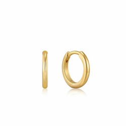 ANIA HAIE  Gold Smooth Mini Hoop Earrings - 49736