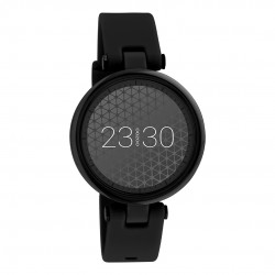OOZOO Smartwatch Black watch with black rubber strap 38mm - 49006