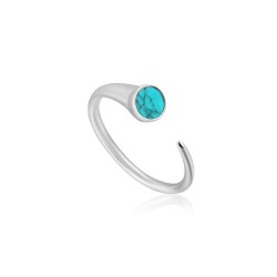 ANIA HAIE Turquoise Claw Ring S - 46047