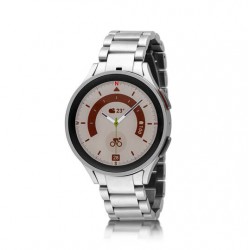 Samsung Special Edition Galaxy 5 Smartwatch Zilverkleurig 46mm met 2 Horlogebanden - 51808