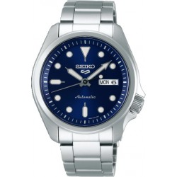 SEIKO 5 Horloge Sports AUTOMATIC Staal Bracelet Blauw - 48983