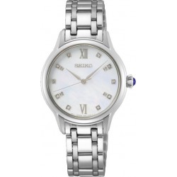 SEIKO Dames Horloge Quartz met Diamant SRZ537P1 - 49065